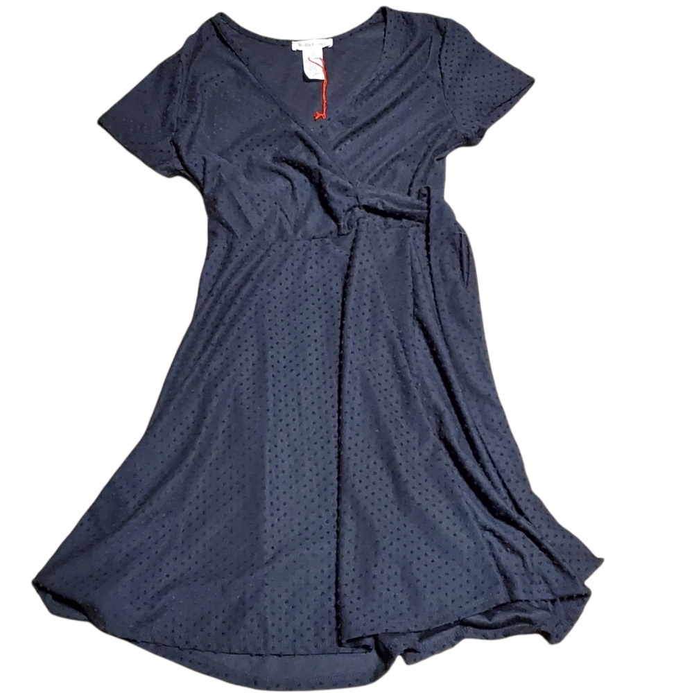 Rolla Coster Black Wrap Dress Size Small